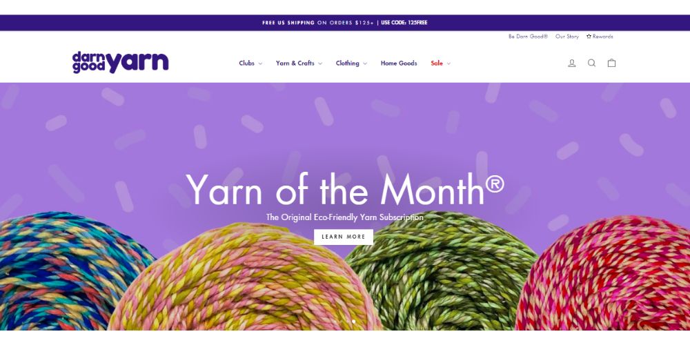 Darn Good Yarn subscription box