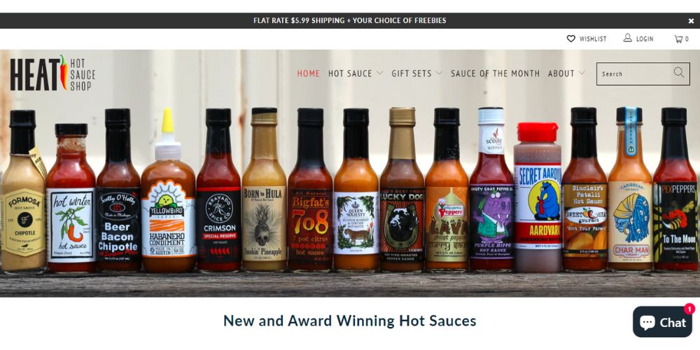 Heat Hot Sauce subscription box