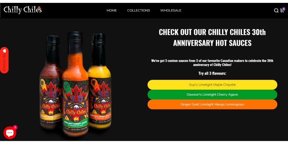 Chilly Chiles hot sauce subscription box