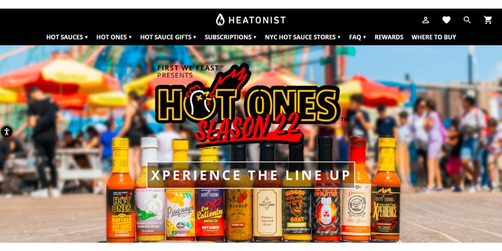 HEATONIST hot sauce subscription box