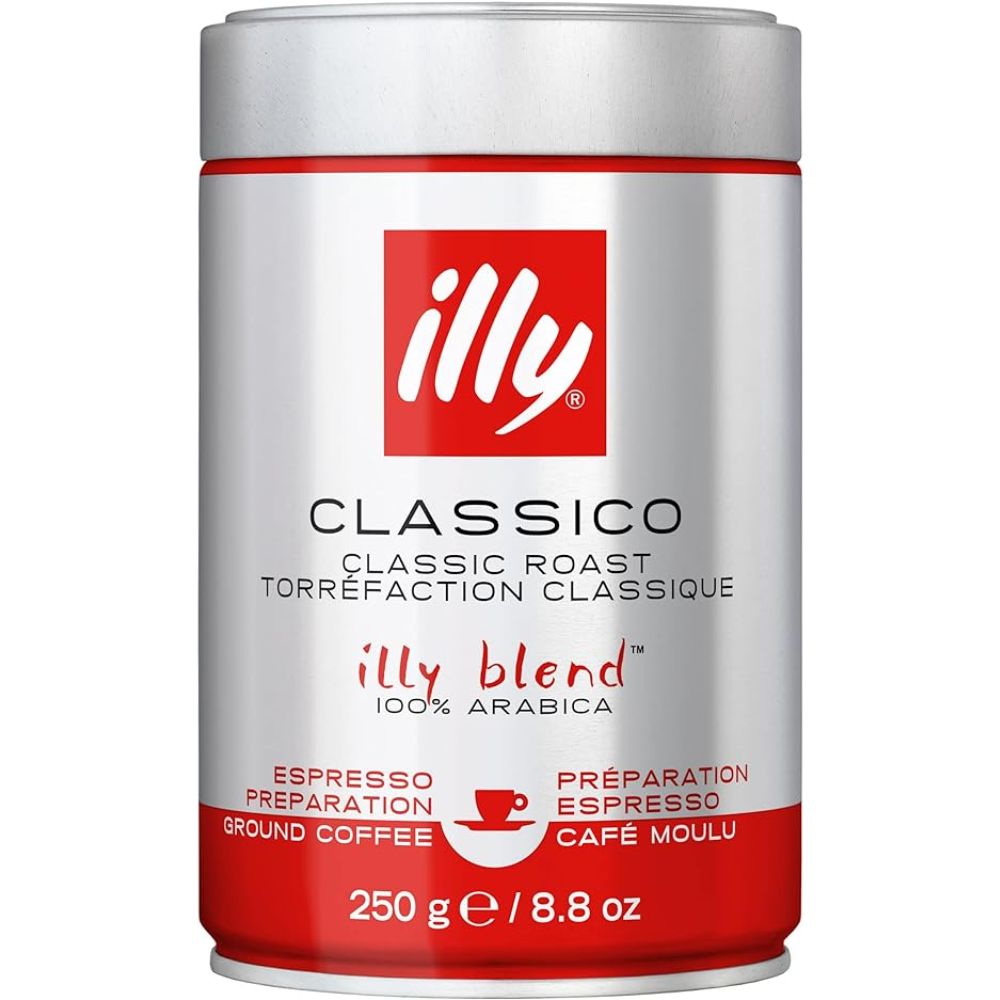 Illy Classico Espresso Ground Coffee