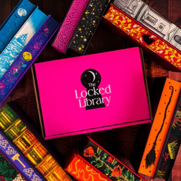 Locked Library Book Subscription Box